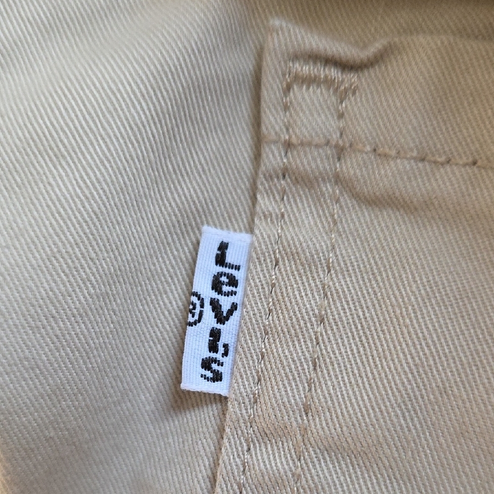Levi's Women's Tan Wide Leg Cargo 94 Baggy Cotton Pants 29 X 30 - Picture 5 of 14
